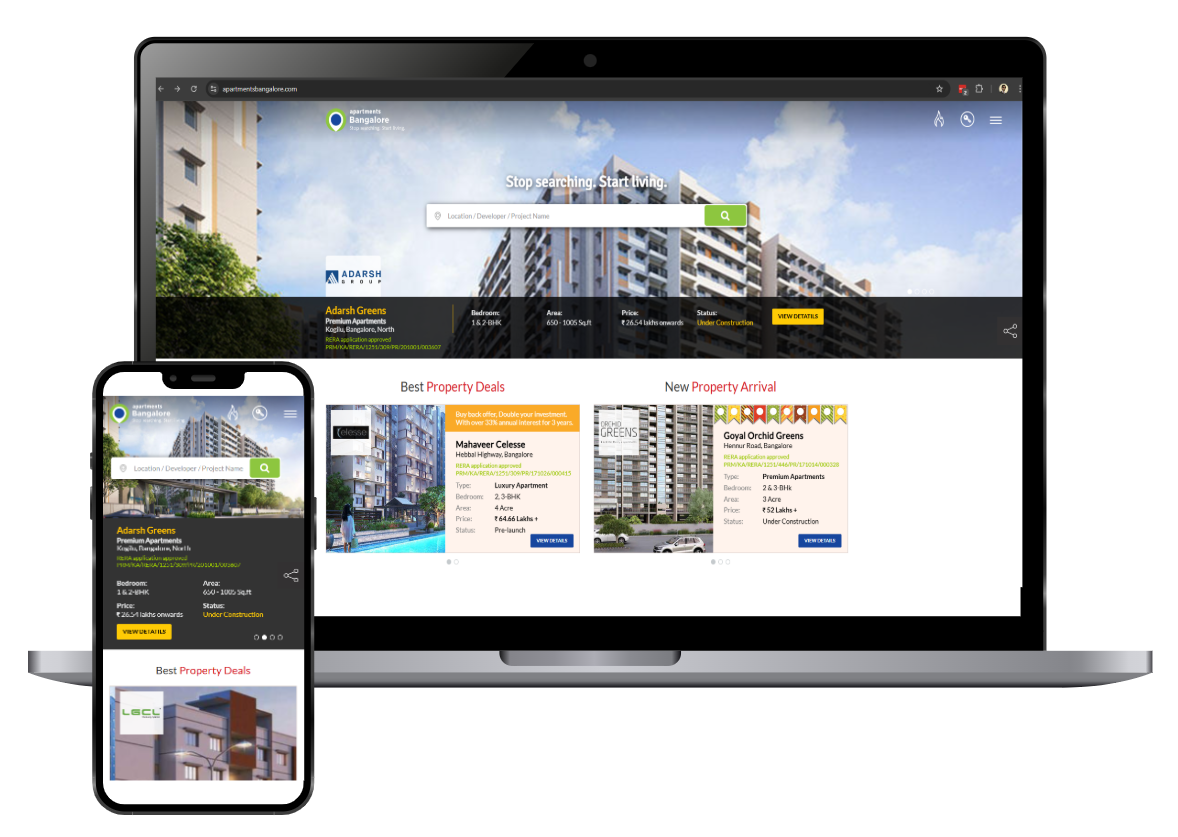 Apartments Bangalore screenshot