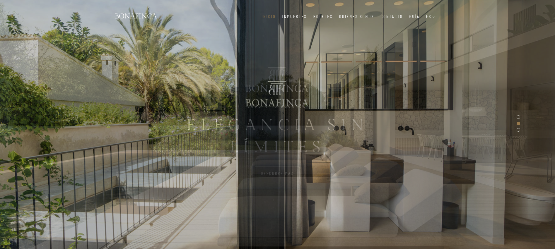 Bonafinca — TYPO3 Real Estate Platform screenshot